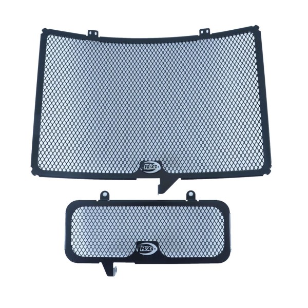 Kit de rejillas protectoras de radiadores de agua y de aceite RAD9018BK  R&G RAD9018BK