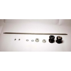 Protector y soporte de caballete trasero SS0028BK  R&G SS0028BK