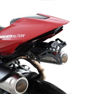 Soporte de matrícula  R&G LP0388BK