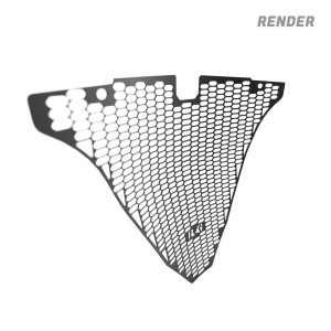 Rejilla protectora de colectores PRO R&G DG0066PROBK