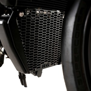 Rejilla protectora de radiador de aceite PRO R&G OCG0066PROBK