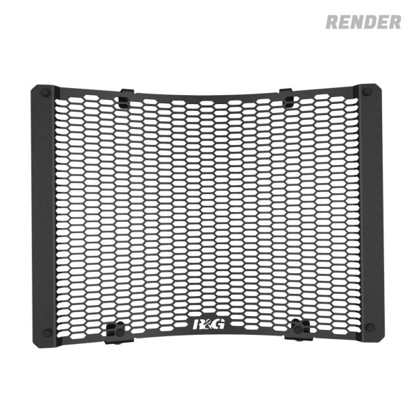 Rejilla protectora de radiador de agua PRO R&G RAD0380PROBK