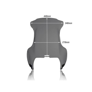 Cúpula Touring Ahumado Oscuro WRS BM061FS