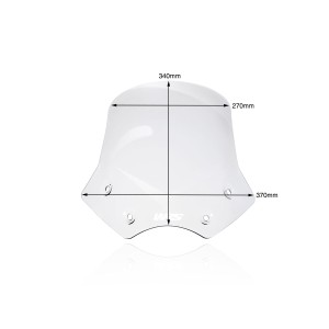 Parabrisas Intermedio Transparente WRS BM044T