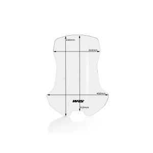 Parabrisas Intermedio Transparente WRS HO012T
