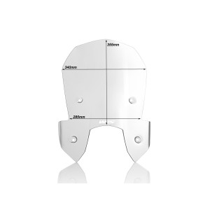 Parabrisas Intermedio Transparente WRS KT002T