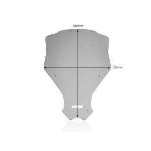 Parabrisas Caponord Ahumado WRS HO028F