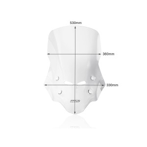 Parabrisas Caponord Transparente WRS HO042T