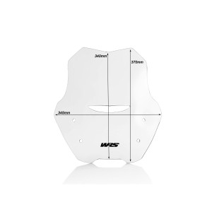 Parabrisas Sport Transparente WRS BM027T