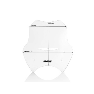 Parabrisas Sport Transparente WRS BM031T