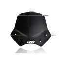 Parabrisas Sport Negro Mate WRS BM046NO