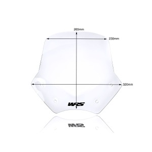 Parabrisas Sport Transparente WRS BM046T