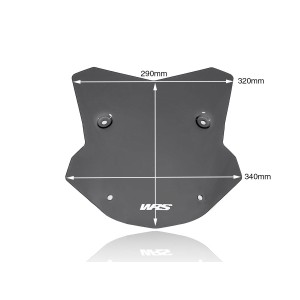Parabrisas Sport Ahumado Oscuro WRS BM065FS