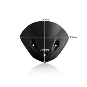 Parabrisas Sport Negro Mate WRS BM068NO