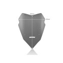 Parabrisas Sport Ahumado Oscuro WRS YA012FS