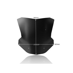 Parabrisas Sport Negro Mate WRS HO041NO