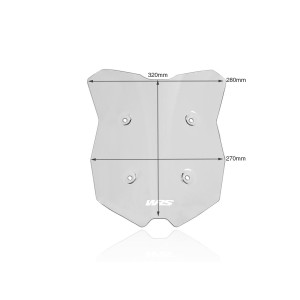 Parabrisas Sport Ahumado WRS KT007F
