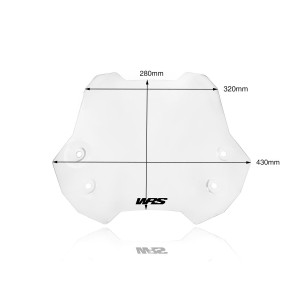 Parabrisas Sport Transparente WRS SU004T