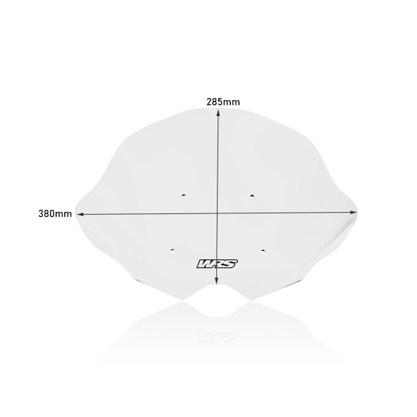 Parabrisas Sport Transparente WRS KT011T