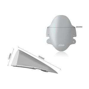 Parabrisas Sport Ahumado WRS TR007F