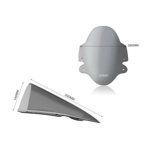 Parabrisas Sport Ahumado Oscuro WRS TR007FS