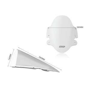 Parabrisas Sport Transparente WRS TR007T