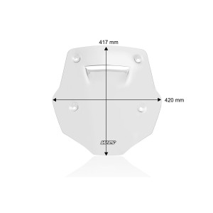 Parabrisas Sport Transparente WRS CF003T