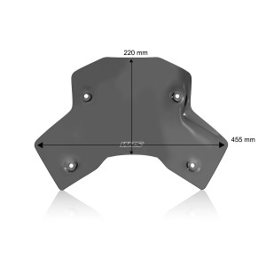 Parabrisas Sport Ahumado Oscuro WRS KT012FS