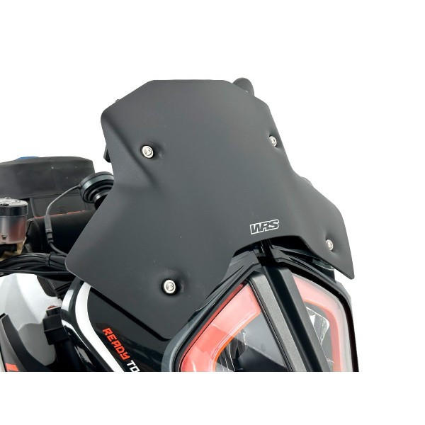 Parabrisas Sport Negro Mate WRS KT012NO