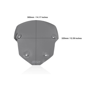 Parabrisas Sport Ahumado Oscuro WRS TR004FS