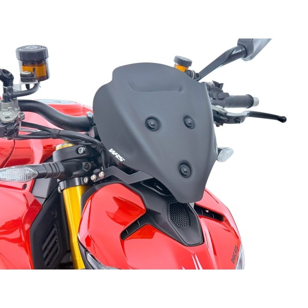 Parabrisas Sport Negro Mate WRS DU043NO