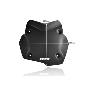 Parabrisas Estándar Negro Mate WRS BM050NO