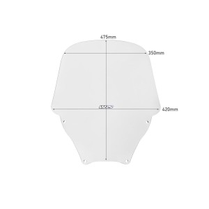 Parabrisas Estándar Transparente WRS HO054T