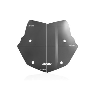 Cúpula Enduro Ahumado Oscuro WRS BM026FS