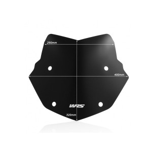 Cúpula Enduro Negro Mate WRS BM026NO