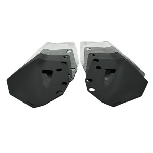 Deflectores Laterales Negro Mate WRS BM099NO