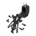 Portamatrículas regulable Negro Lightech TARAP108A3