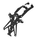 Portamatrículas regulable Negro Lightech TARHO107A3