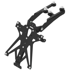 Portamatrículas regulable Negro Lightech TARHO108A3