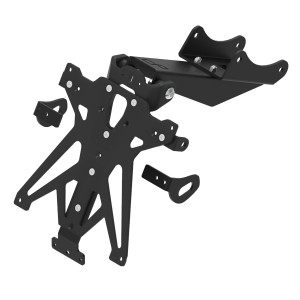 Portamatrículas regulable Negro Lightech TARHO114A3