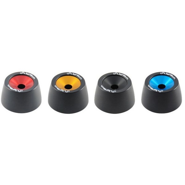 Kit protectores tuerca de rueda Rojo Lightech WAPYA414ROS