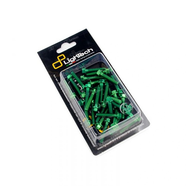 Kit tonillería de carenado Verde Lightech 1K6CVER