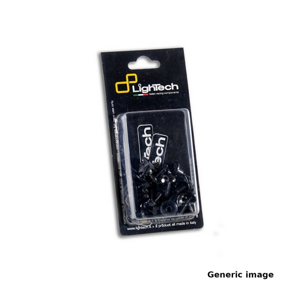 Kit tonillería de carenado Negro Lightech 8M1CNER