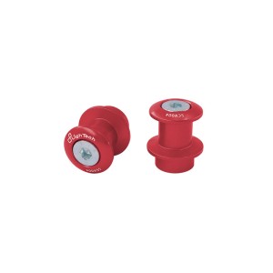 Soporte de caballete M8 Rojo Lightech SCV004ROS