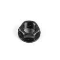 Tuerca rueda delantera Negro Lightech D001NER