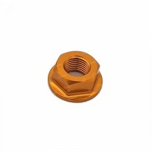 Tuerca rueda delantera Oro Lightech D010ORO