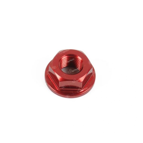 Tuerca rueda delantera Rojo Lightech D010ROS