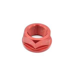 Tuerca rueda trasera Rojo Lightech D003ROS