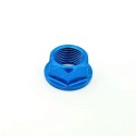 Tuerca rueda trasera Azul cobalto Lightech D004COB