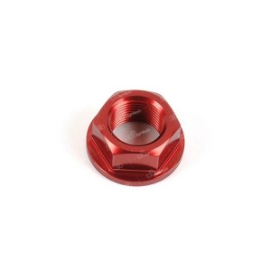Tuerca rueda trasera Rojo Lightech D018ROS